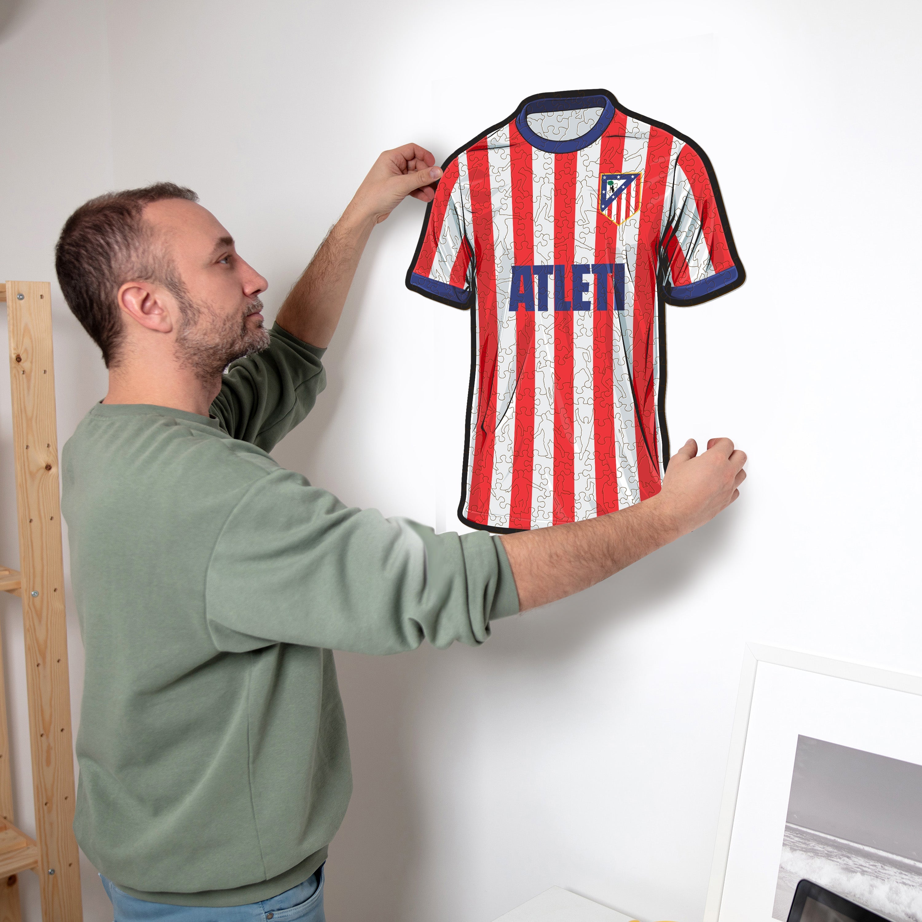Maillot Atlético de Madrid® - Puzzle en Bois