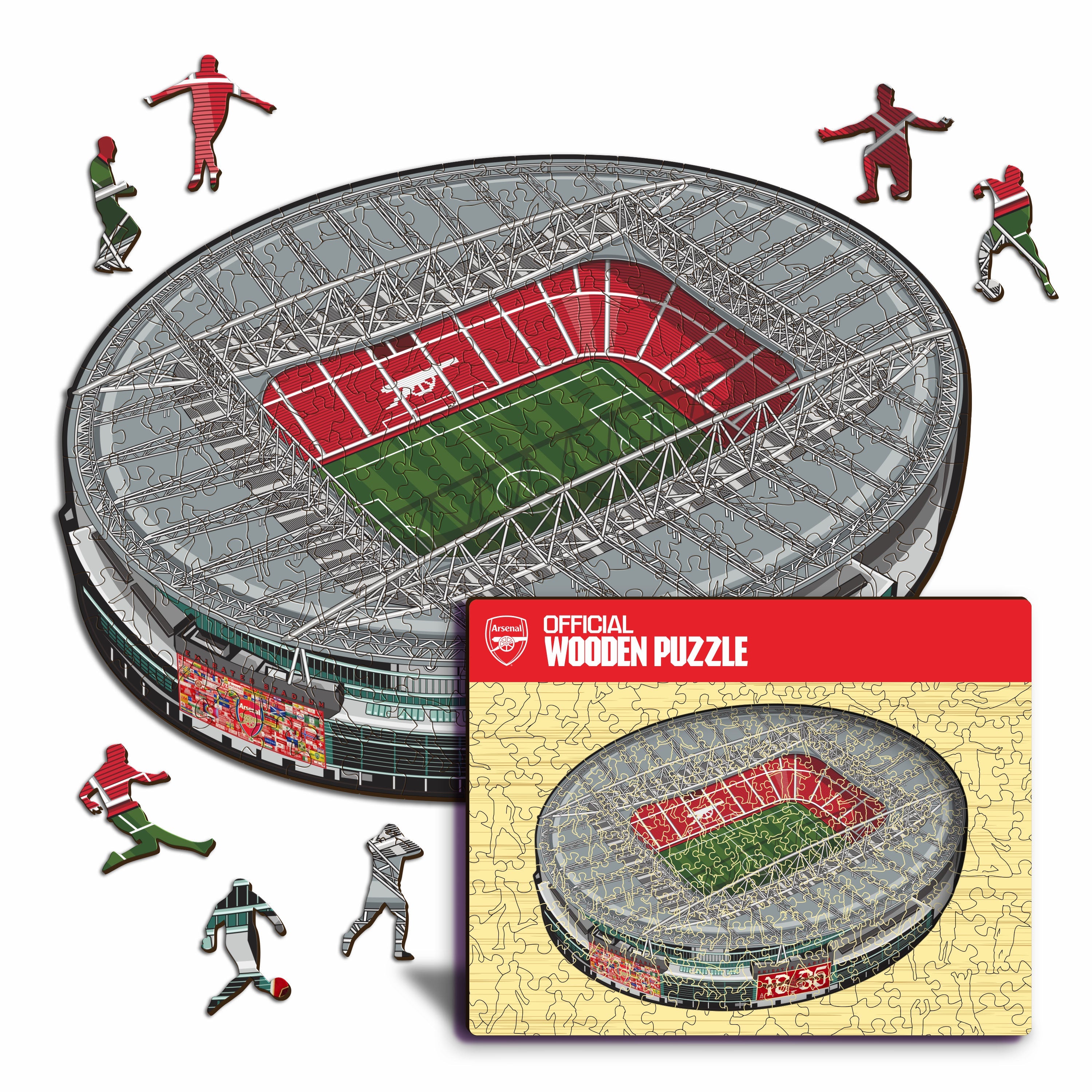 Emirates Stadium Arsenal FC® - Puzzle en Bois
