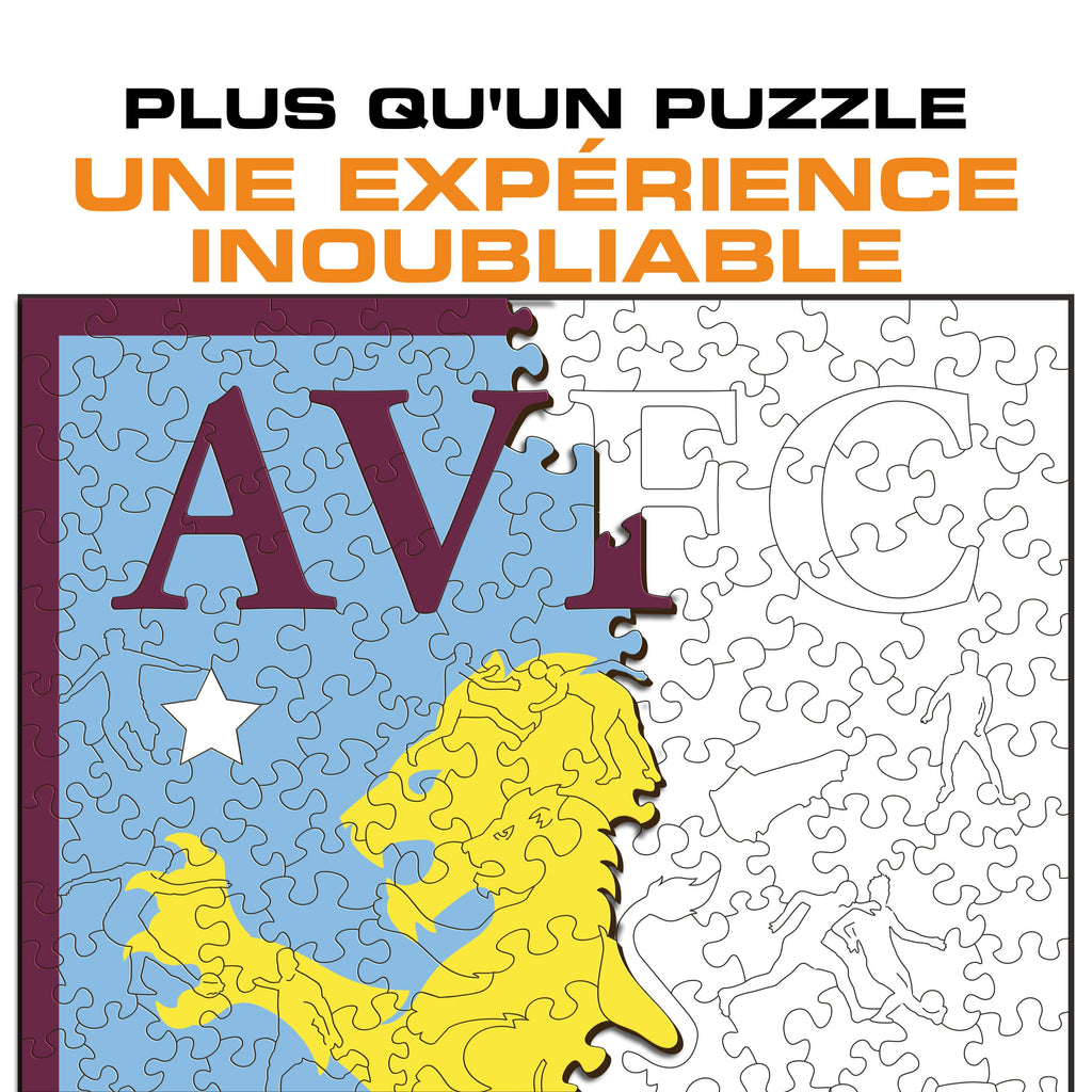 Logo Aston Villa FC® - Puzzle en Bois