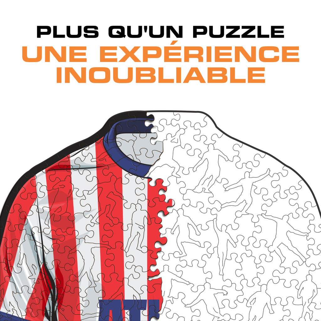 Maillot Atlético de Madrid® - Puzzle en Bois