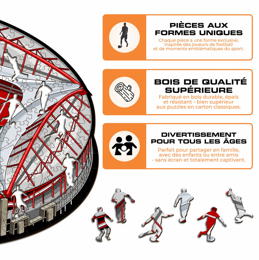 Estádio do SL Benfica® - Puzzle en Bois