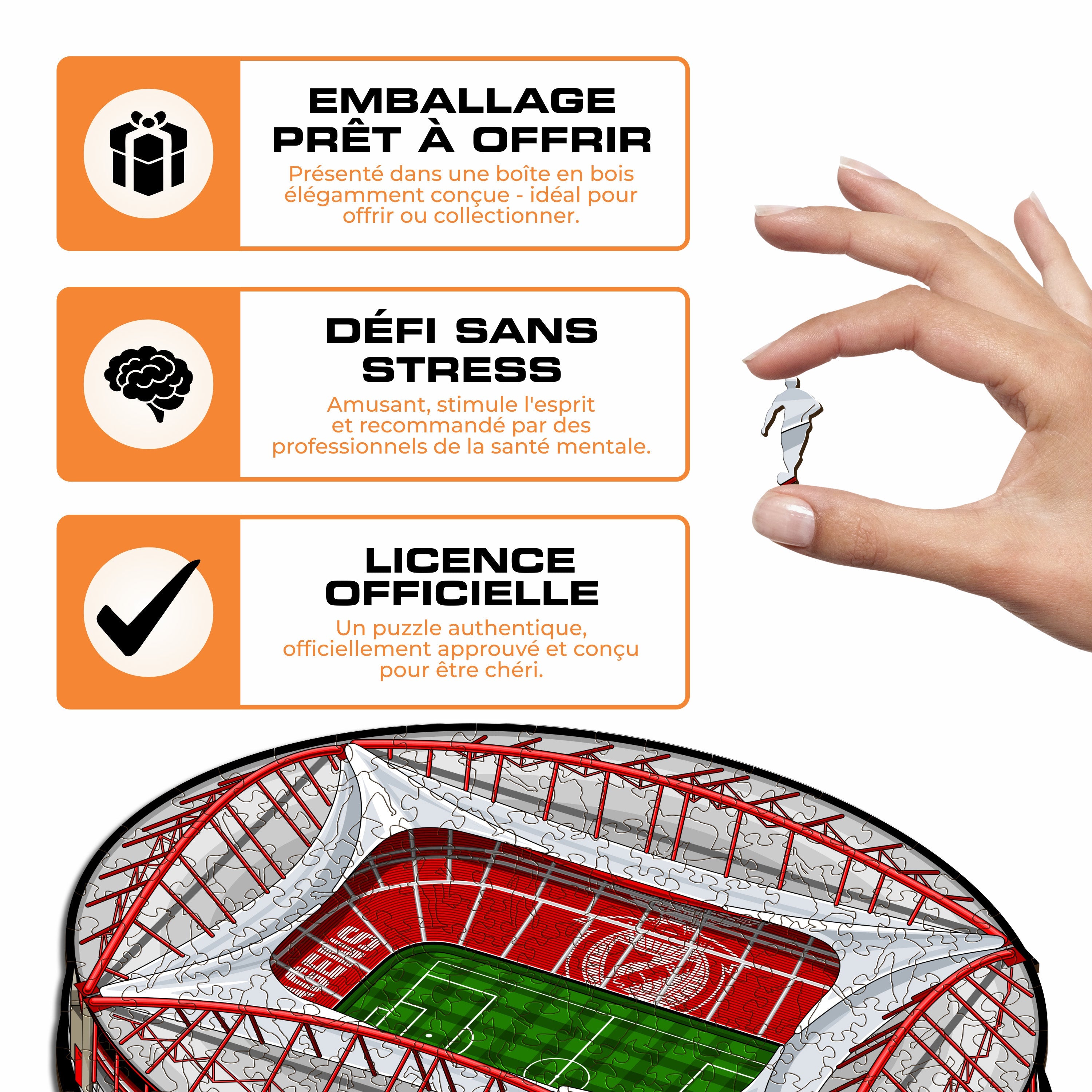 Estádio do SL Benfica® - Puzzle en Bois