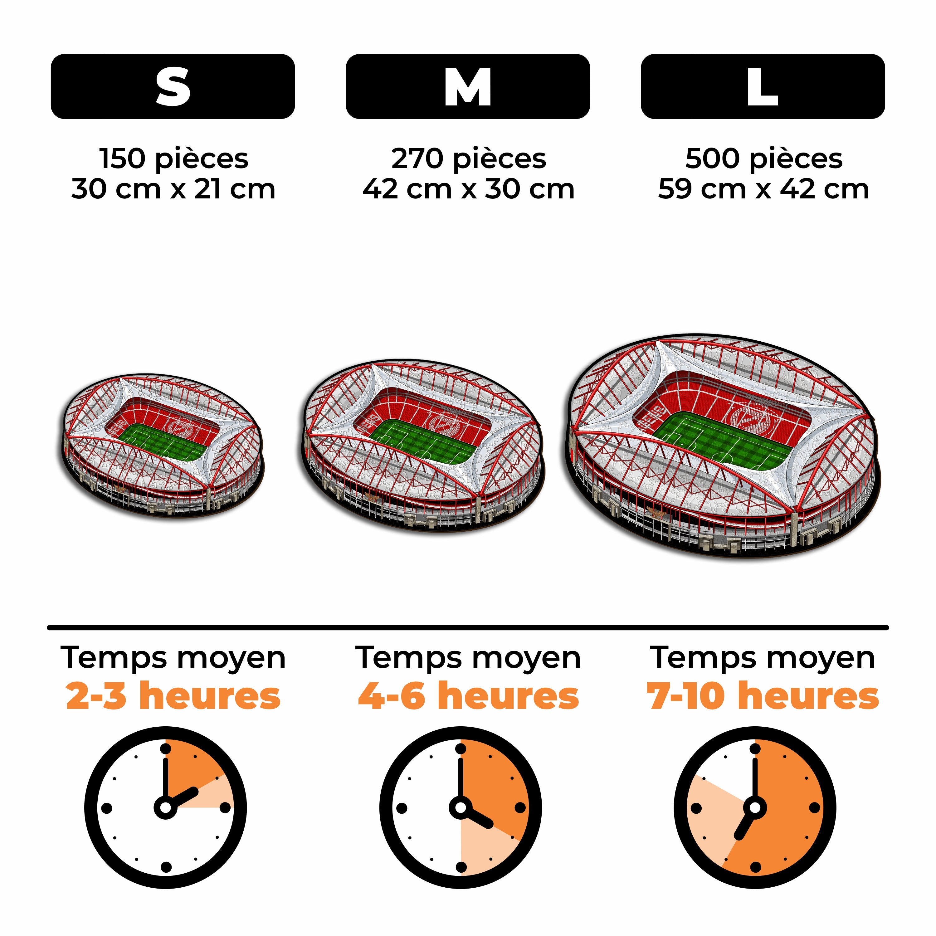 Estádio do SL Benfica® - Puzzle en Bois