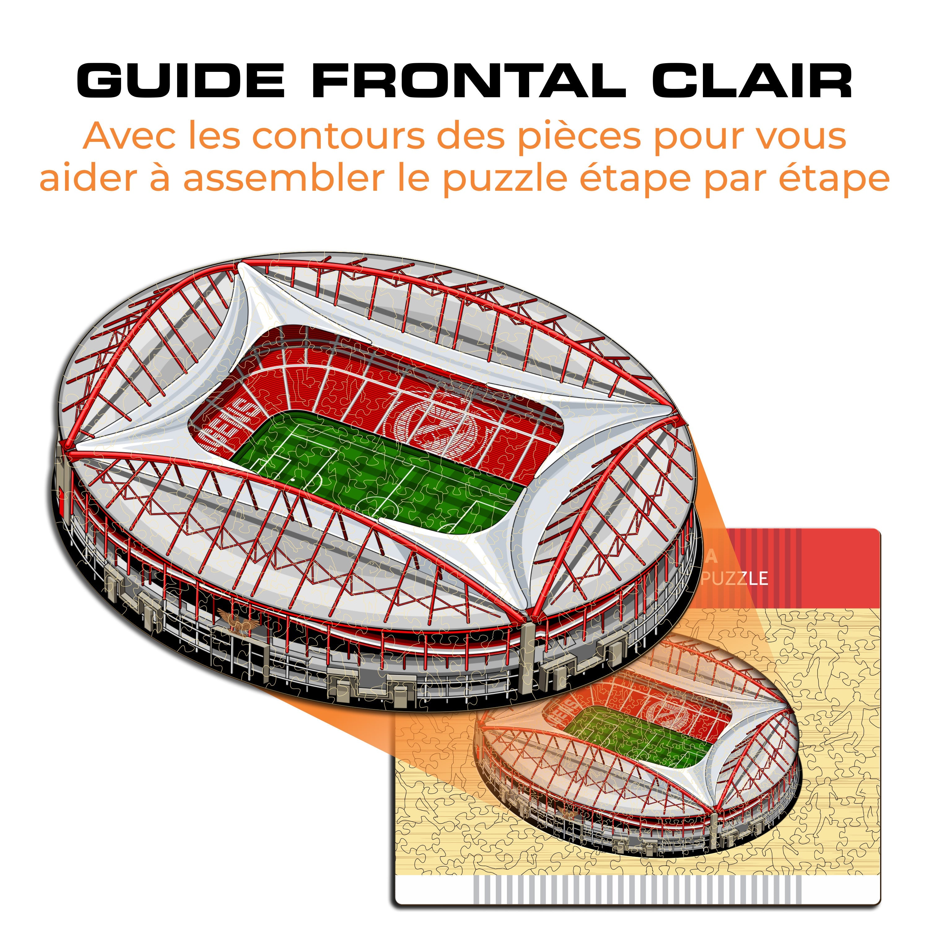 Estádio do SL Benfica® - Puzzle en Bois