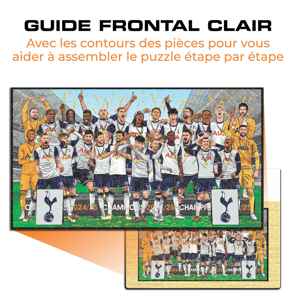 Tottenham Hotspur FC® "Vainqueurs de la Europa League" – Puzzle en bois
