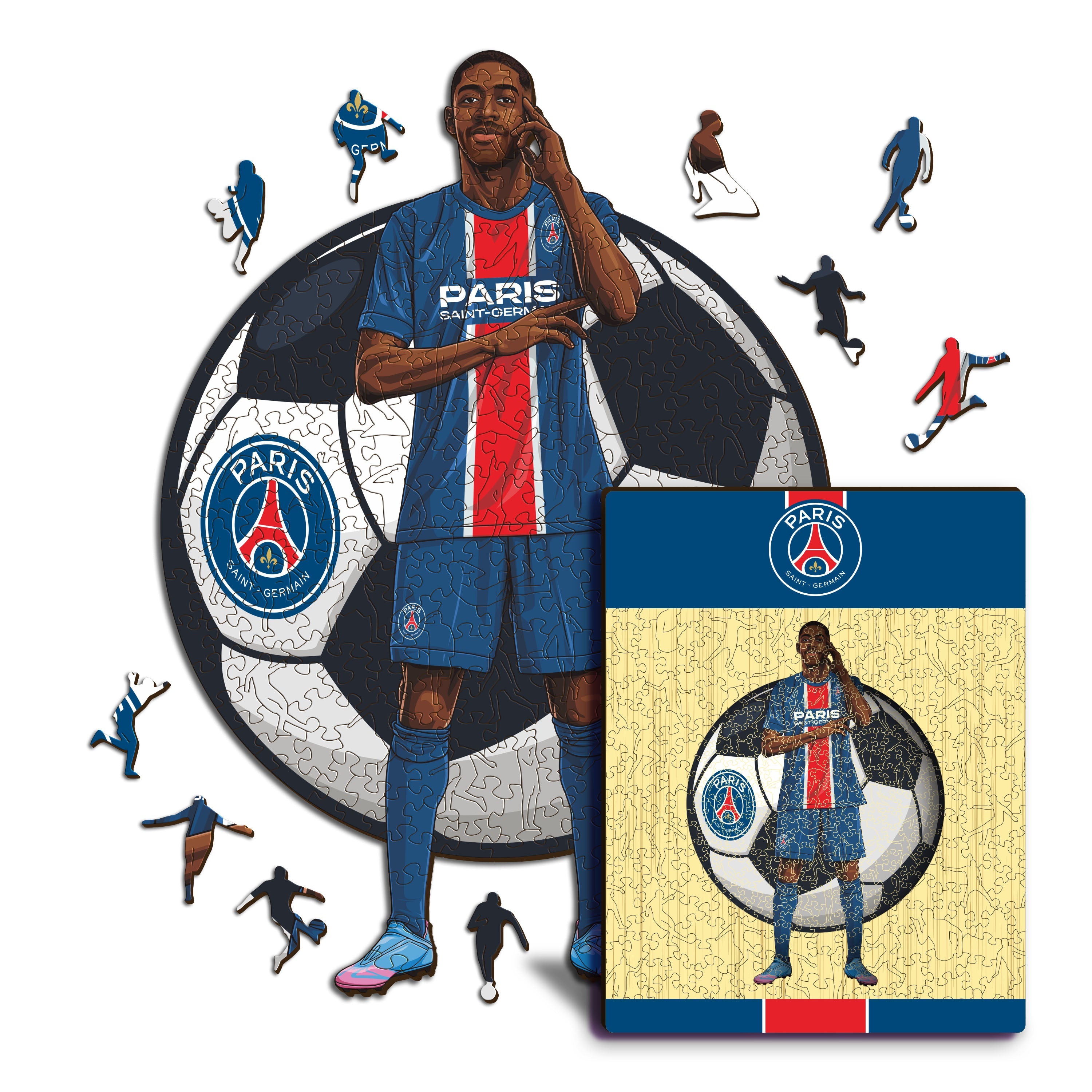 Ousmane Dembélé - Puzzle en Bois