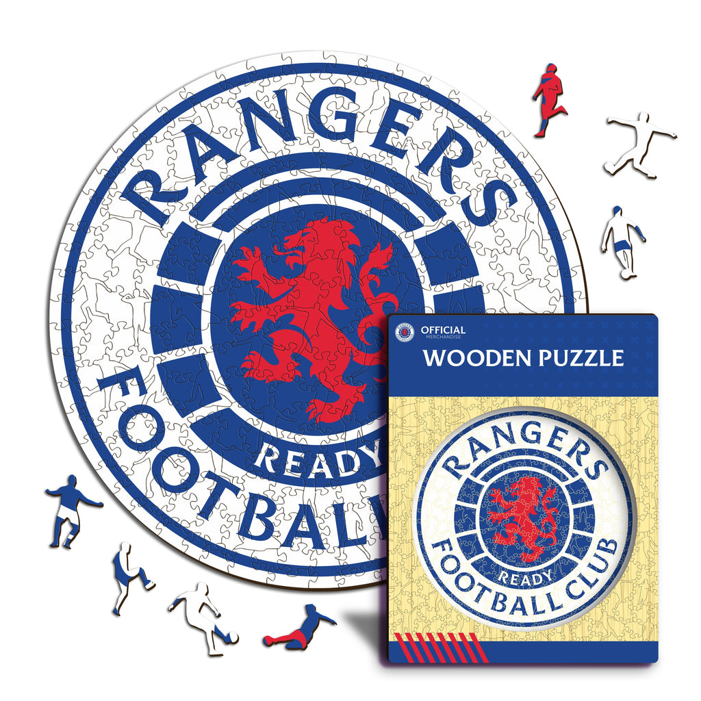 Logo Rangers FC® - Puzzle en Bois