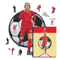 Virgil van Dijk - Puzzle en Bois