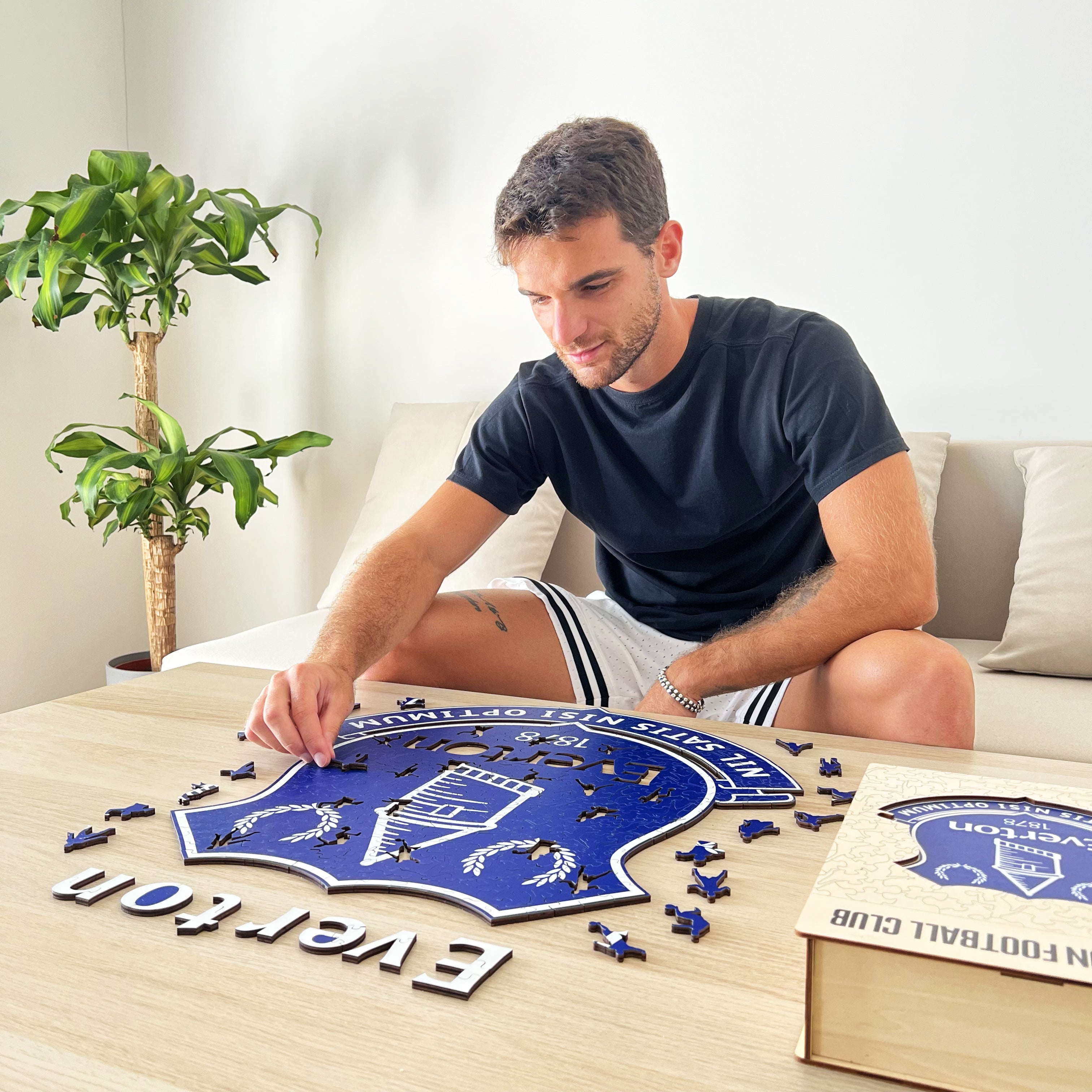 Logo Everton FC® - Puzzle en Bois