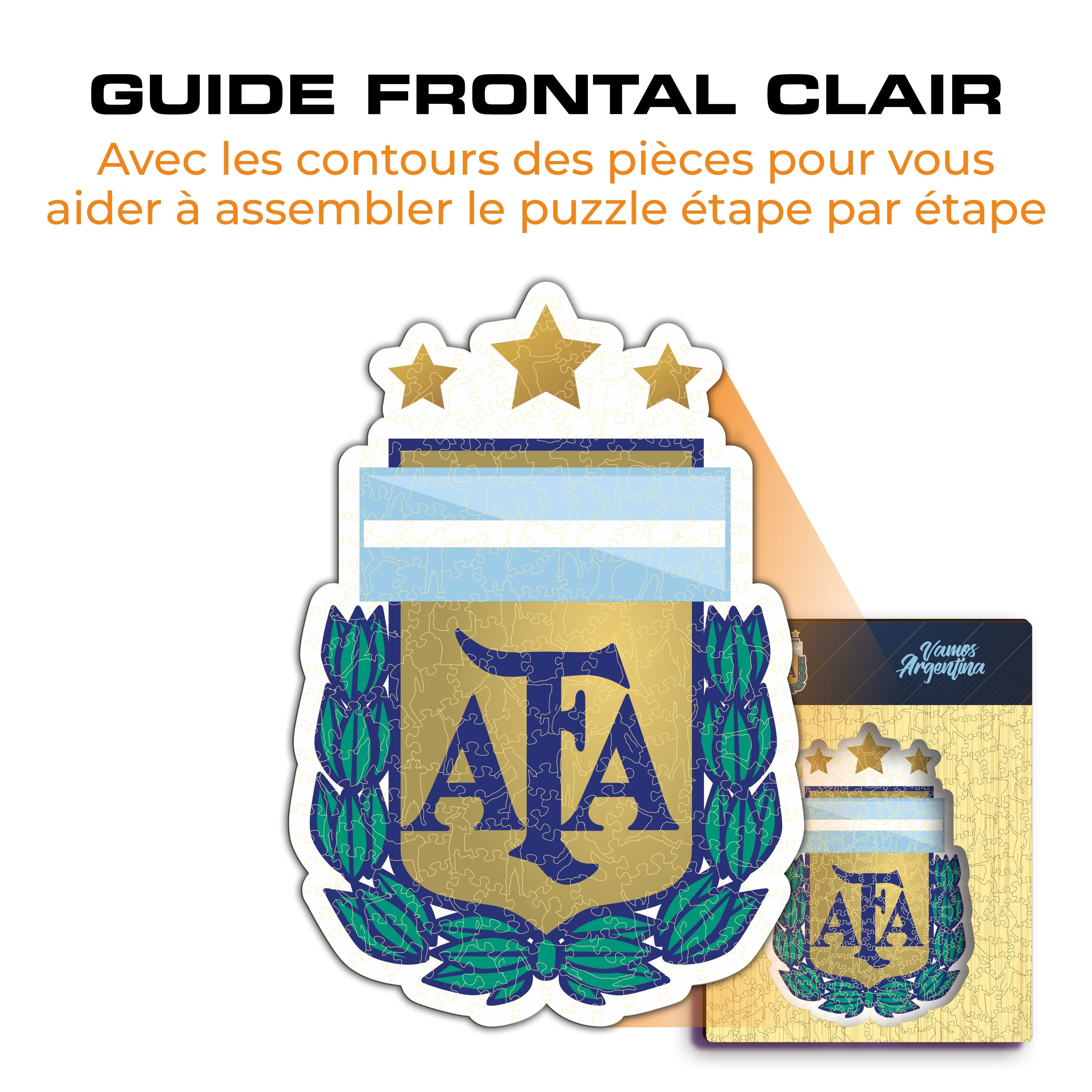 Argentine® Logo - Puzzle en Bois