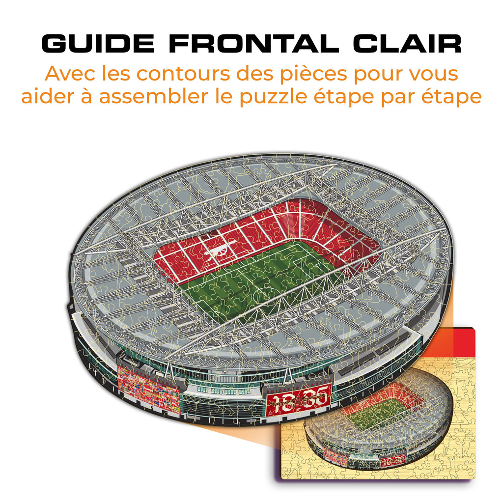 Emirates Stadium Arsenal FC® - Puzzle en Bois