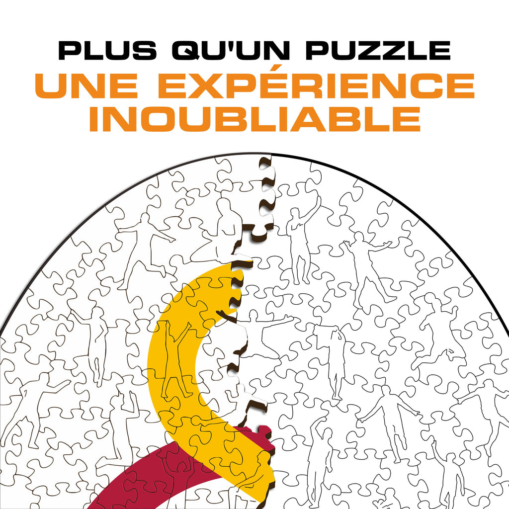 Logo Galatasaray S.K.® - Puzzle en Bois