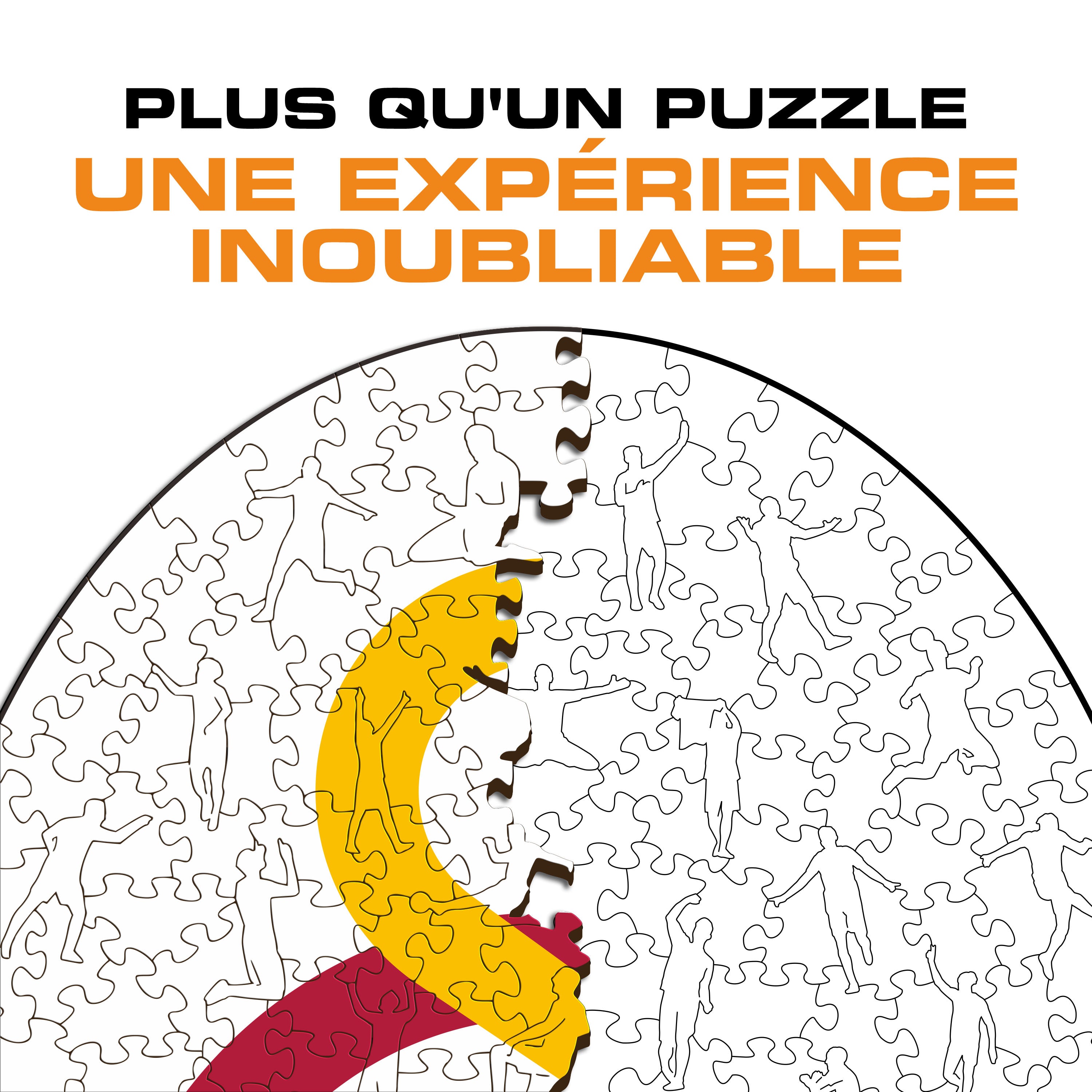 Logo Galatasaray S.K.® - Puzzle en Bois
