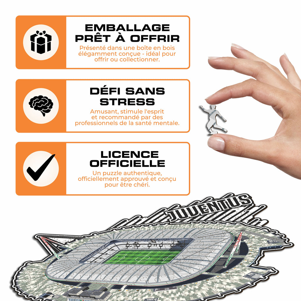 Allianz Stadium Juventus FC® - Puzzle en Bois