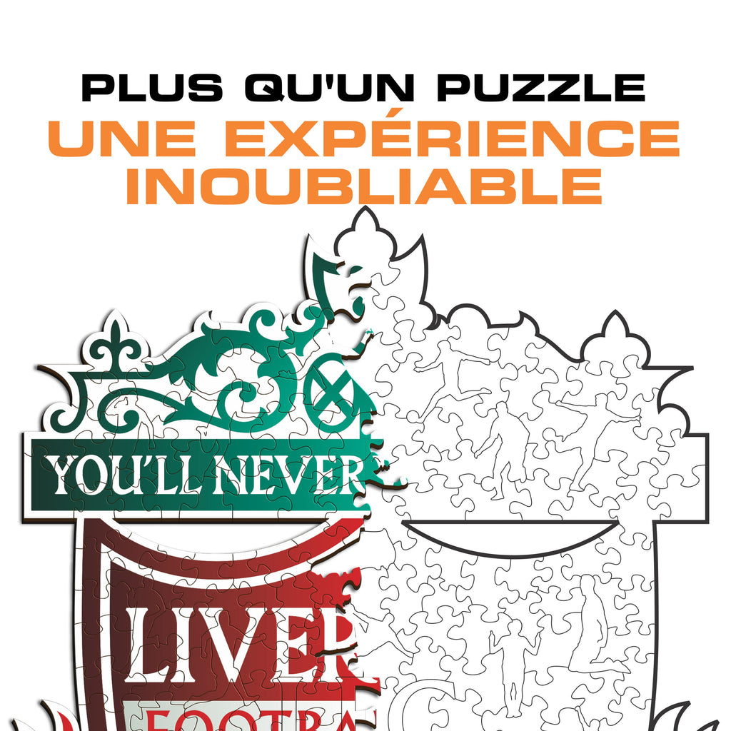 Logo Liverpool FC® - Puzzle en Bois