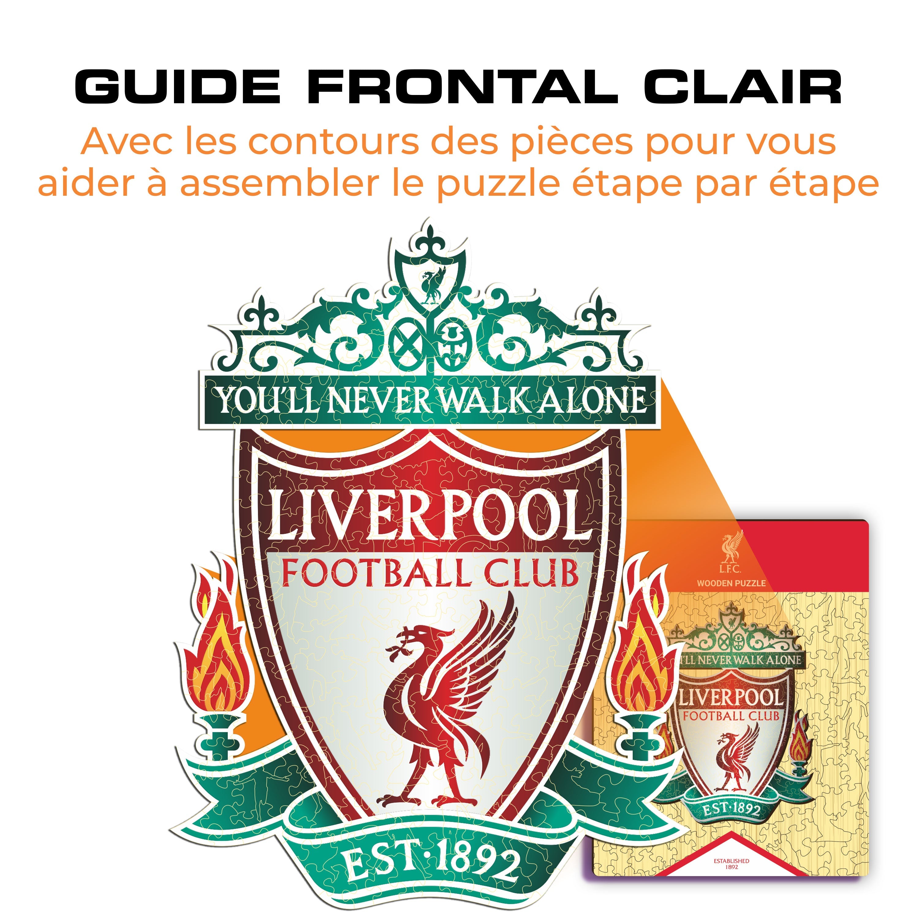 Logo Liverpool FC® - Puzzle en Bois