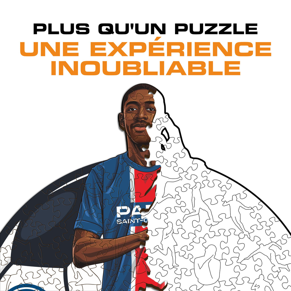 Ousmane Dembélé - Puzzle en Bois