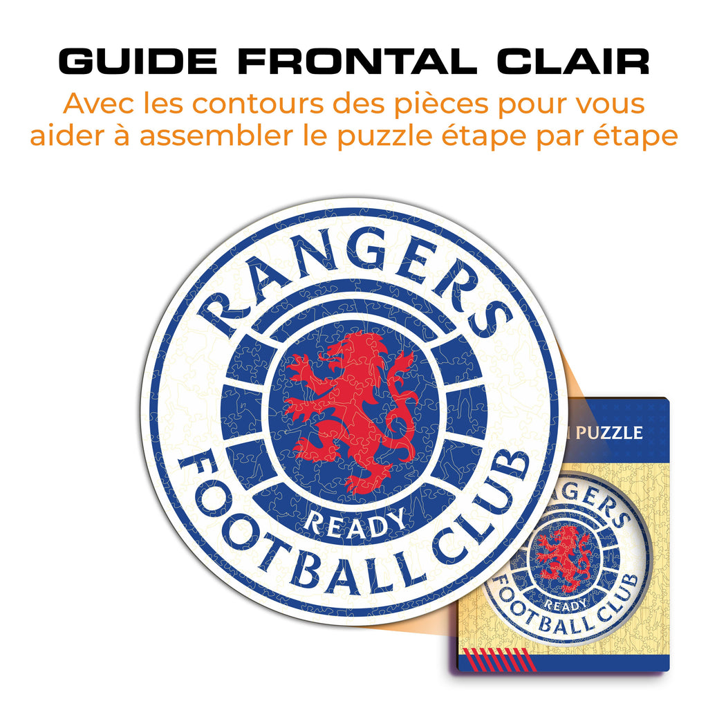 Logo Rangers FC® - Puzzle en Bois