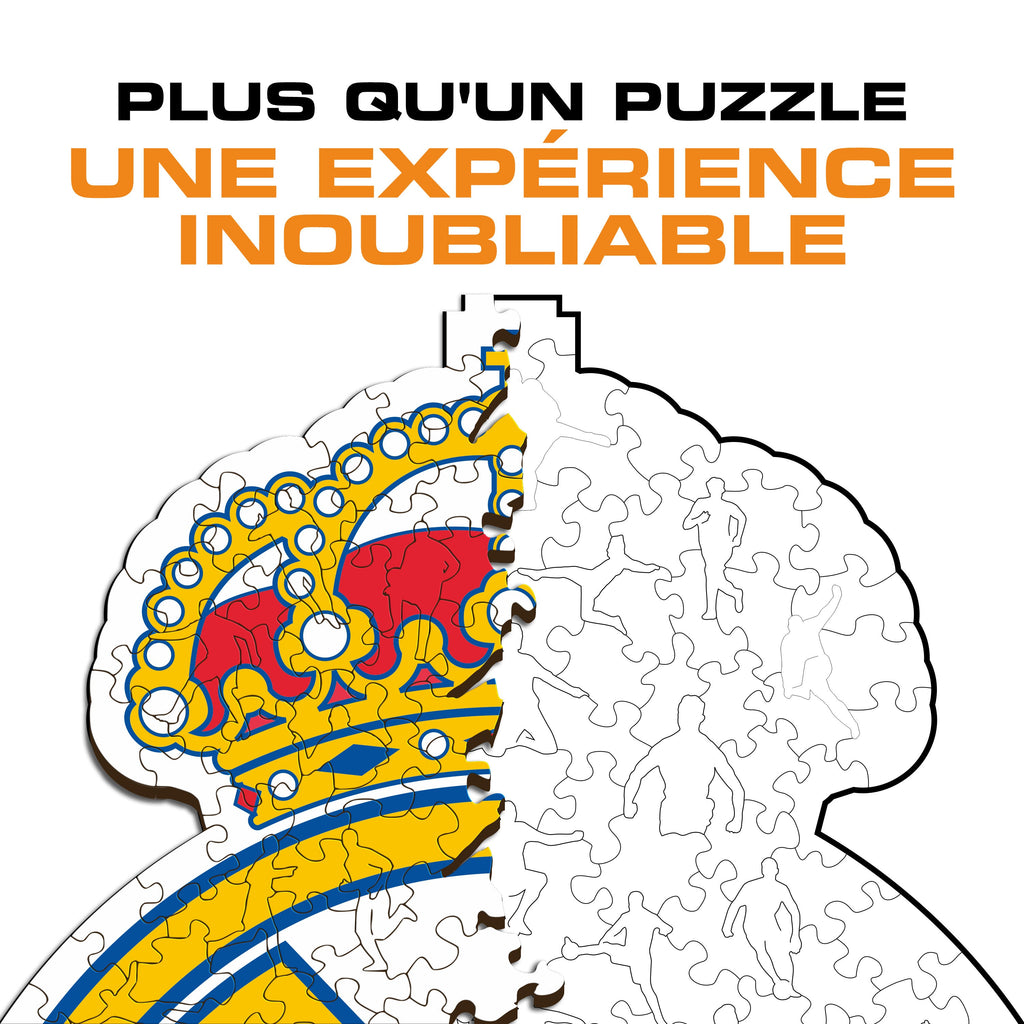 Logo Real Madrid CF® - Puzzle en Bois