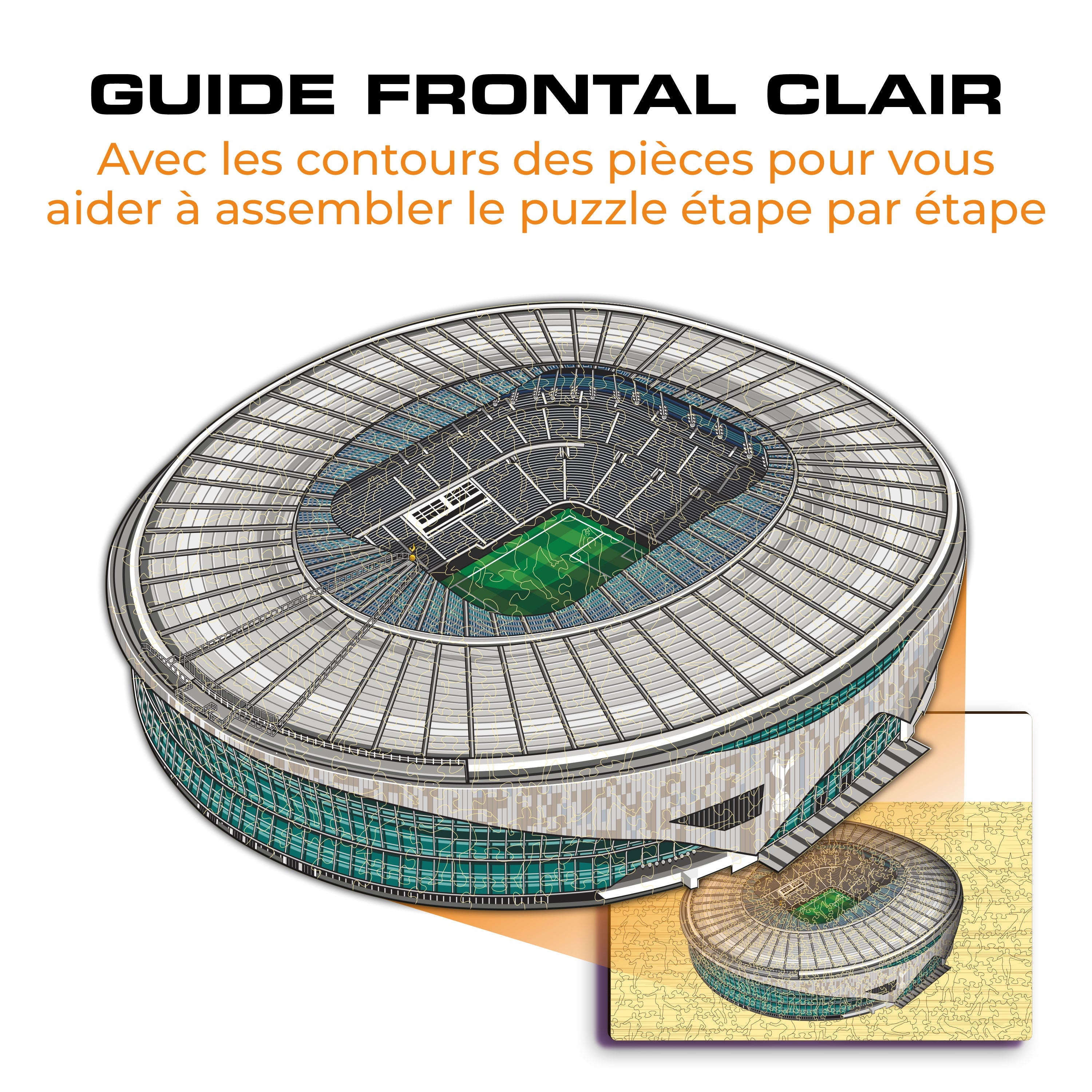 Stadium Tottenham Hotspur FC® - Puzzle en Bois