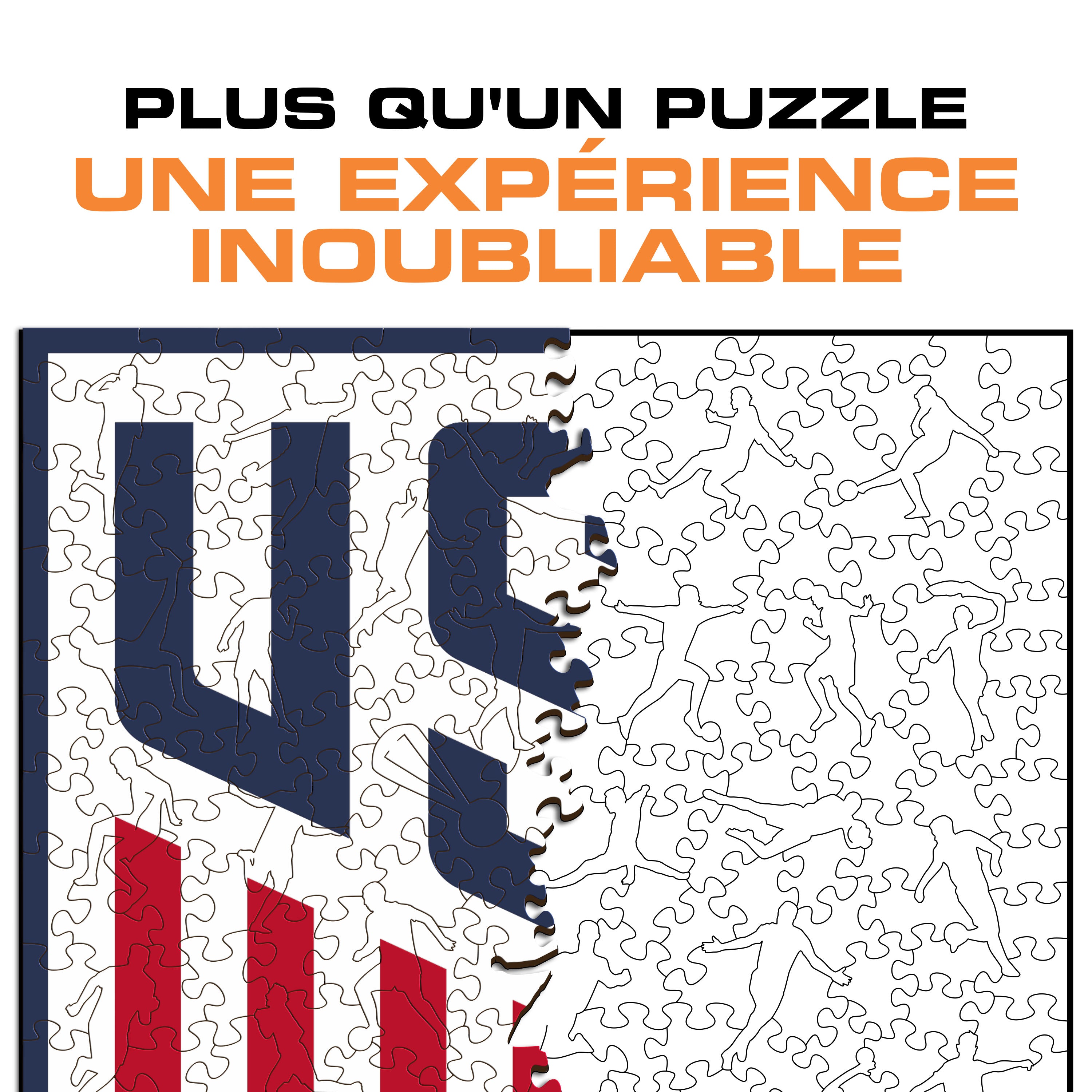 Logo USMNT® - Puzzle en Bois