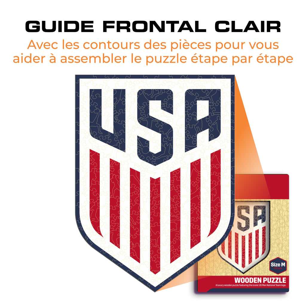 Logo USMNT® - Puzzle en Bois