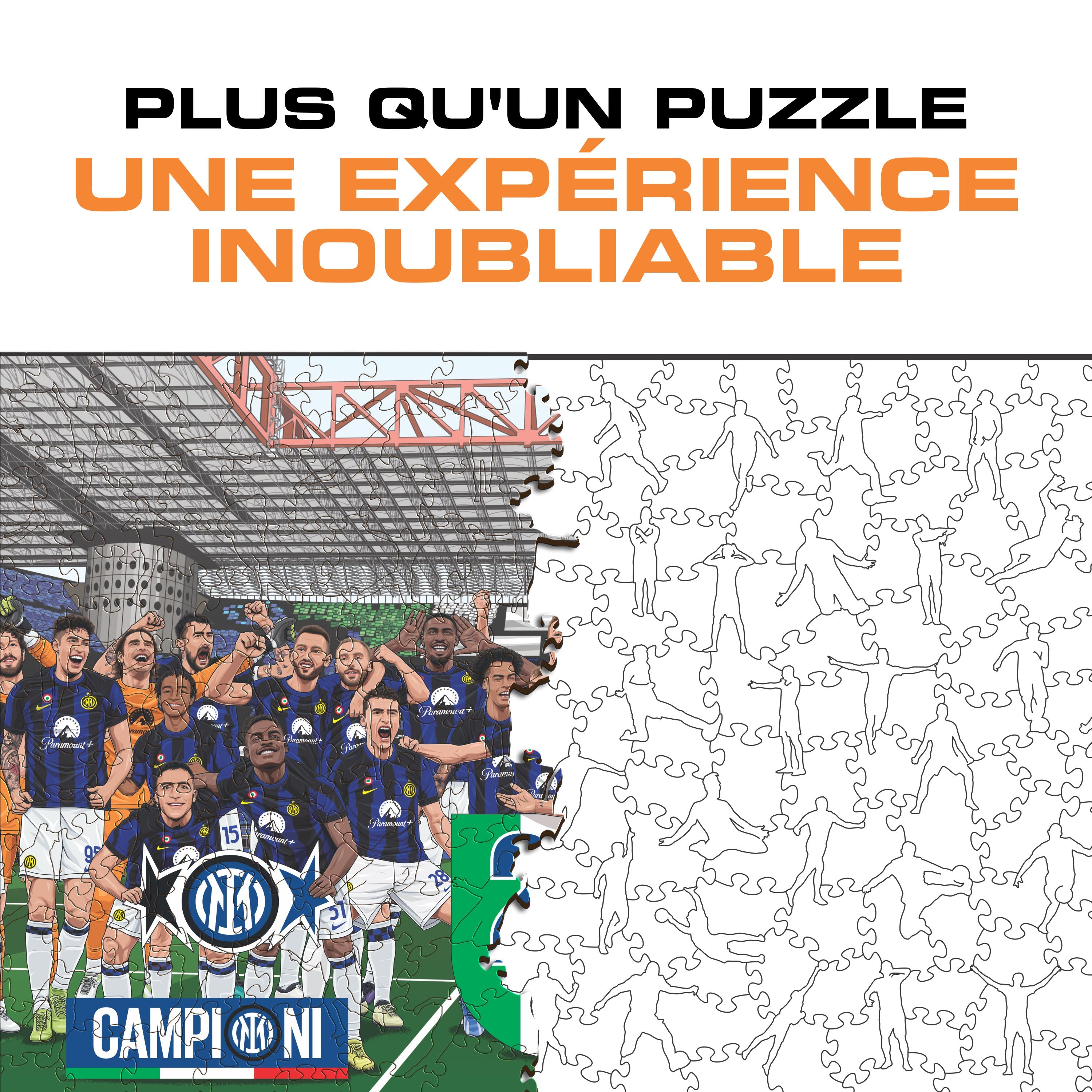 20° Scudetto FC Inter® - Puzzle Officiel en Bois