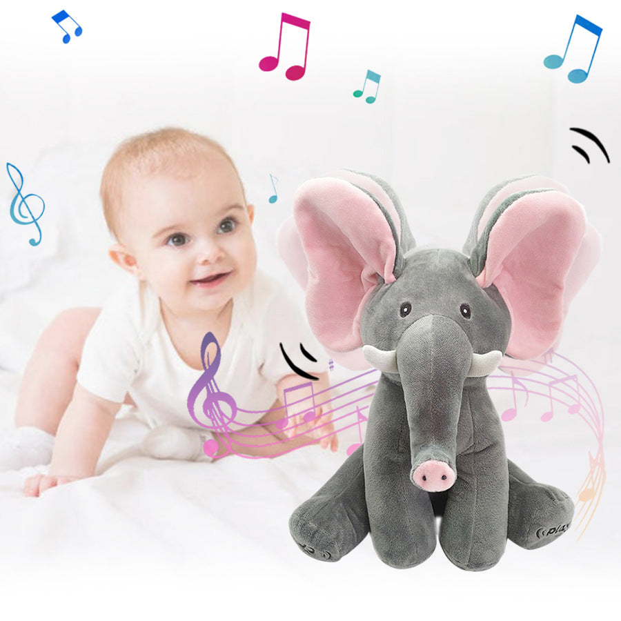Mon Ami l'Éléphant Coucou – Peluche Interactive