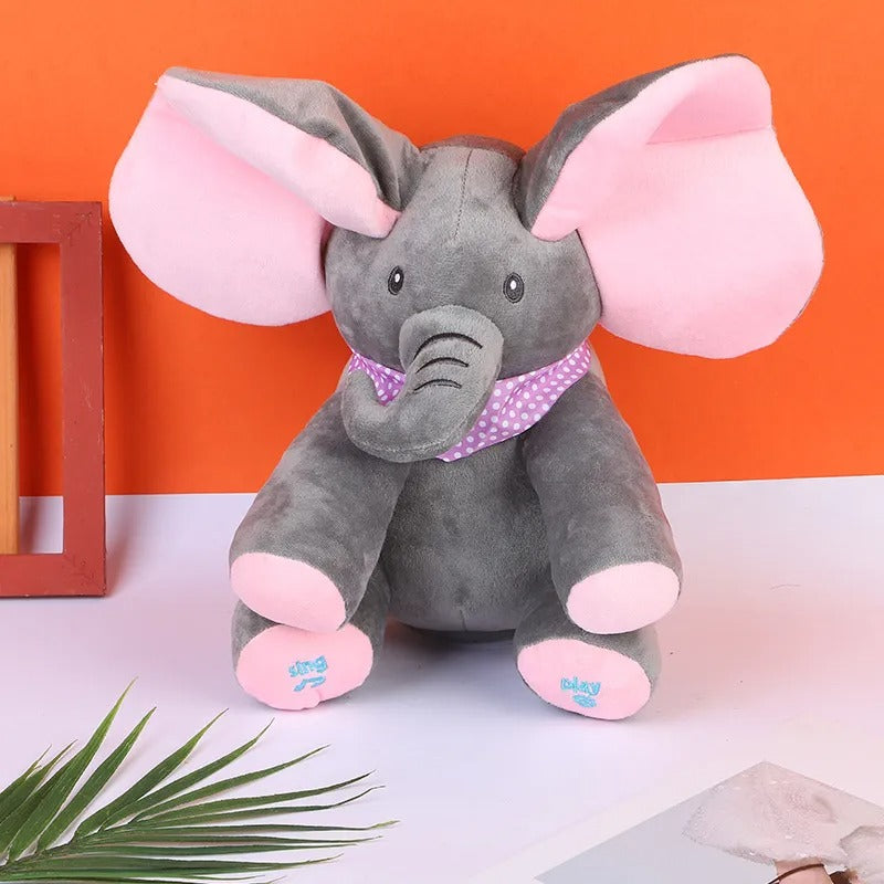 Mon Ami l'Éléphant Coucou – Peluche Interactive