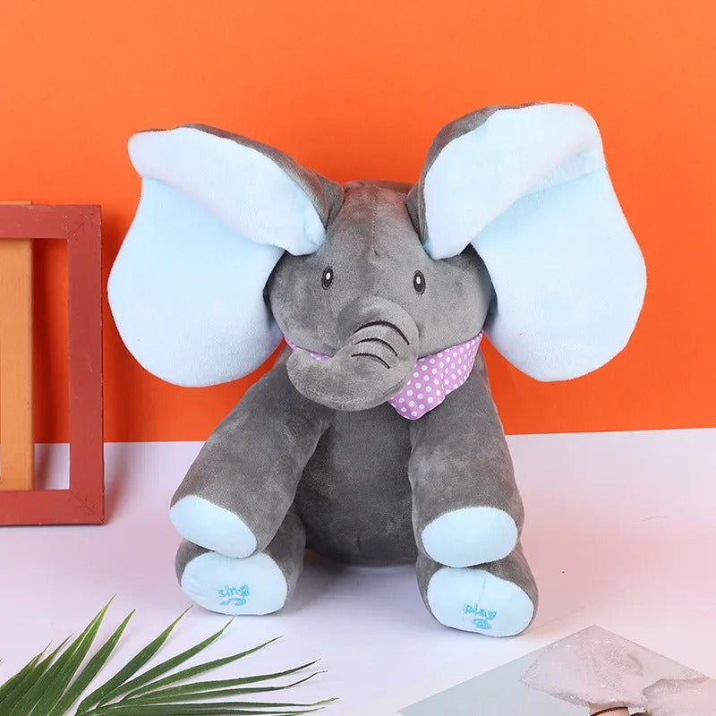 Mon Ami l'Éléphant Coucou – Peluche Interactive