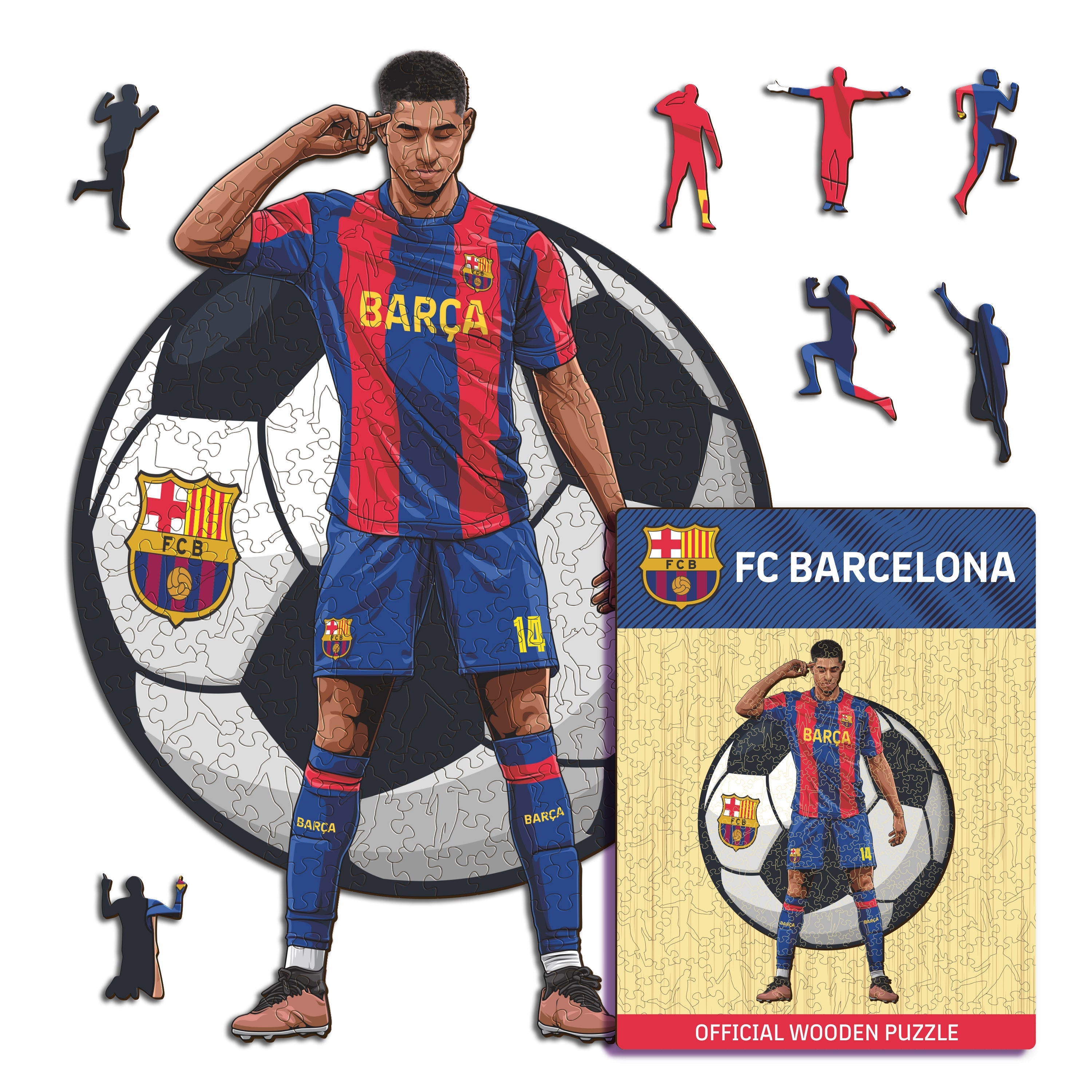 Marcus Rashford - Puzzle en Bois