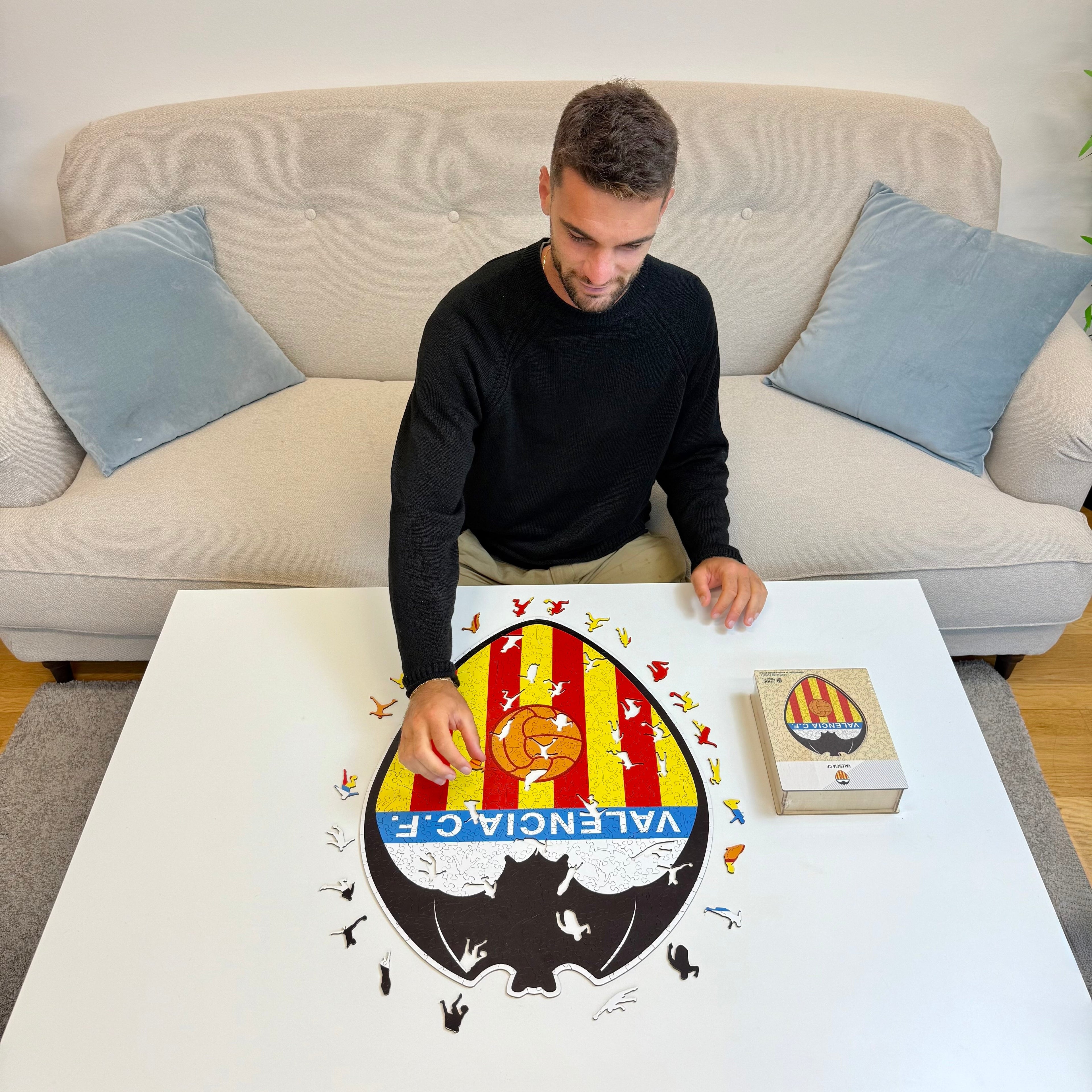 Logo Valencia CF® - Puzzle en Bois